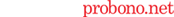 Powered by Probono